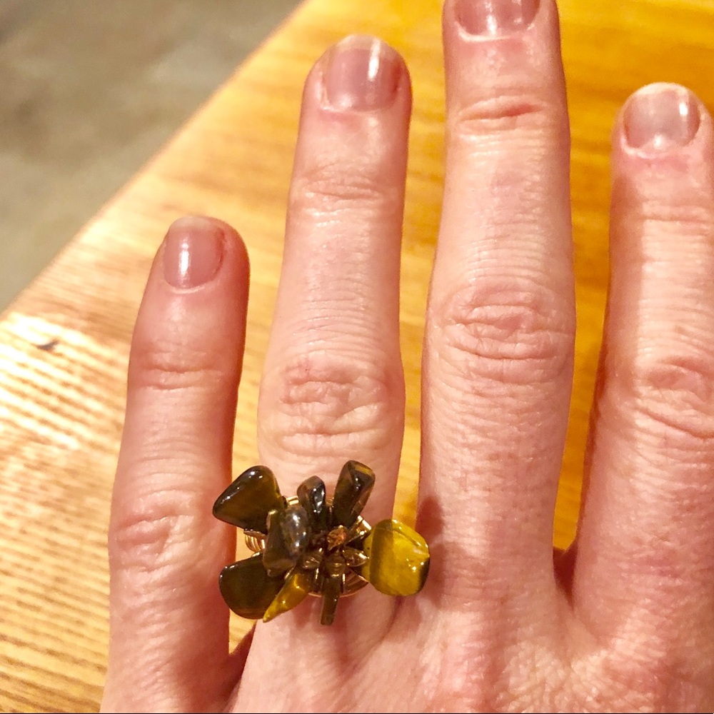 1970’s Tigers eye ring